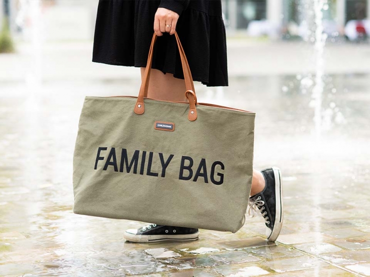 Family Bag - Canvas Kaki 