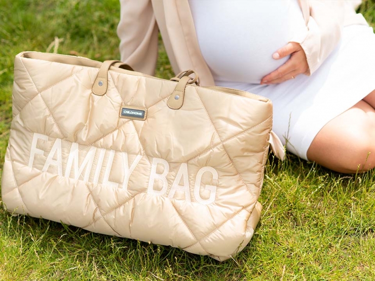Family Bag - Puffered Beige 