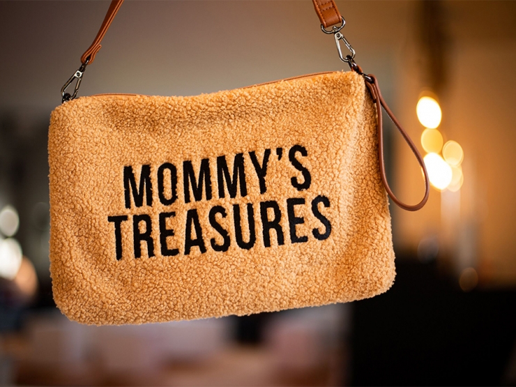 Childhome Mommy's Treasures Clutch - Teddy Braun 
