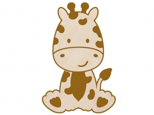 Wimpelkette Fahne - Safari Giraffe